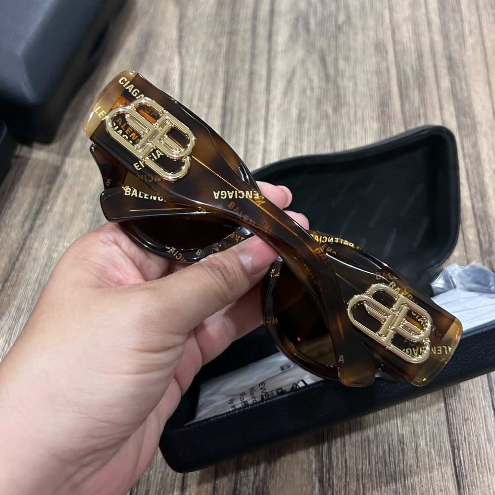 Balenciaga Brown Sunglasses